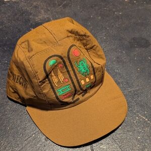 Brown Graphic Cap